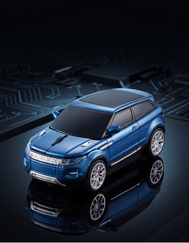 Rugged Off-Road SUV Shaped Wireless Mouse