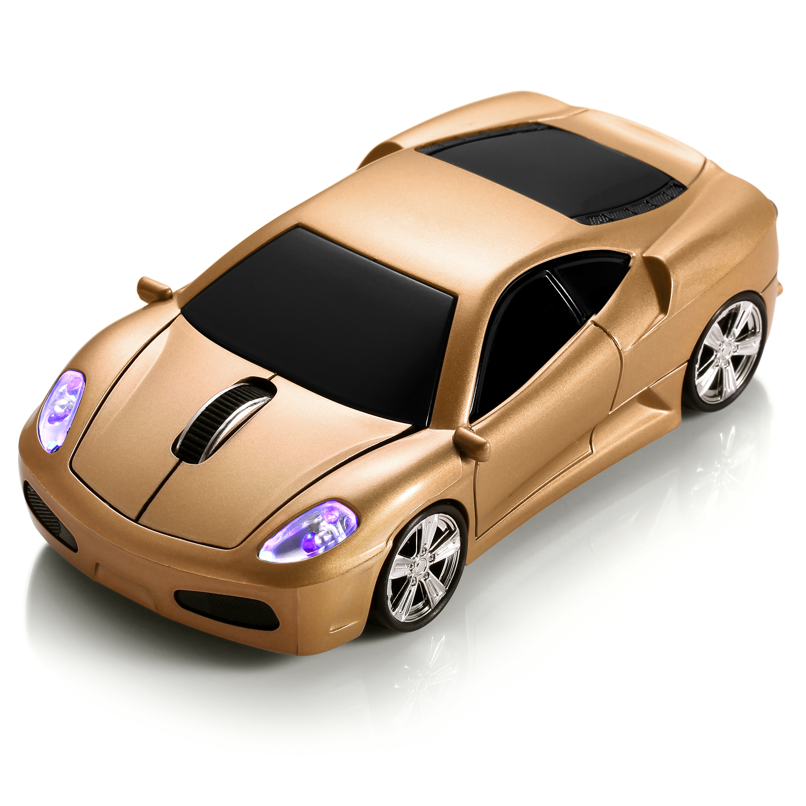 Aerodynamic Supercar Shaped Wireless Mouse